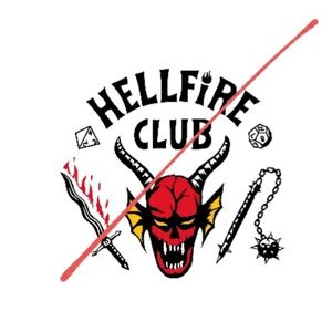Hellfire club sublimation transfers lot of 3